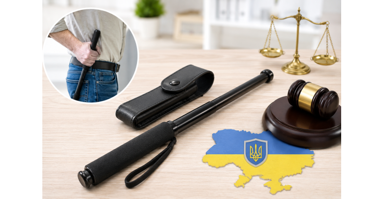 Можно ли носить с собой телескопическую дубинку в Украине?