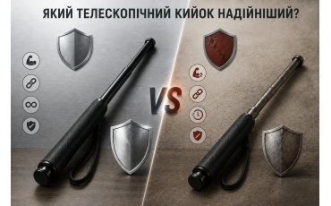 Закаленная или незакаленная сталь: какая телескопическая дубинка надежнее?